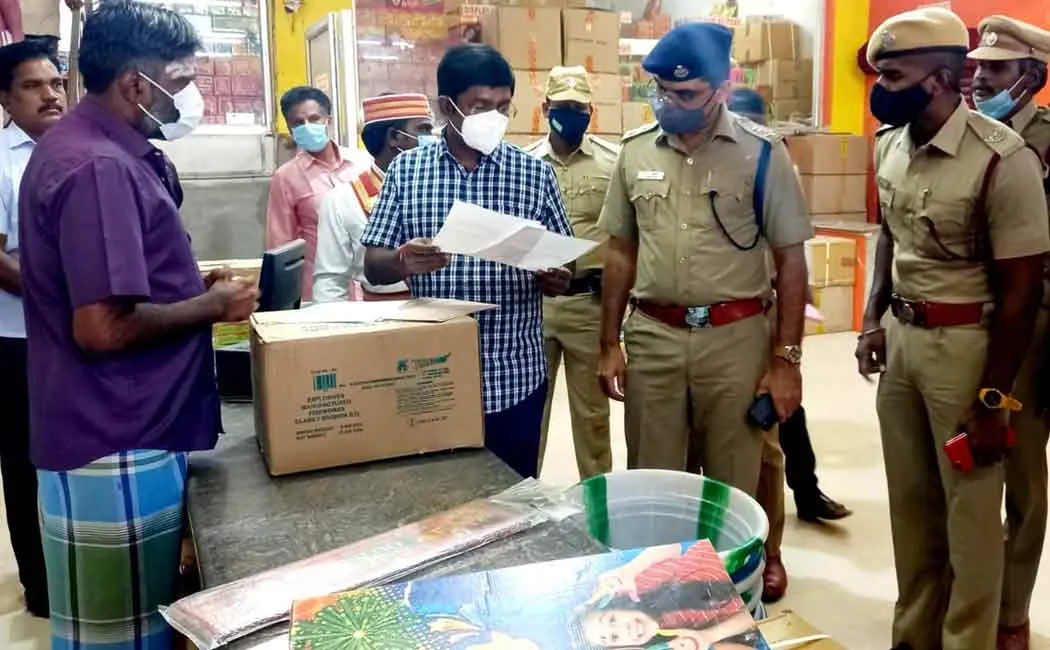  Continued inspections in firecracker shops 
