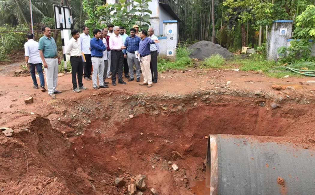 Joint Water Project Works Chief Secretary Survey