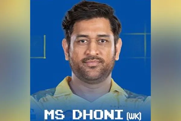 New captain appointed for Chennai Super Kings team