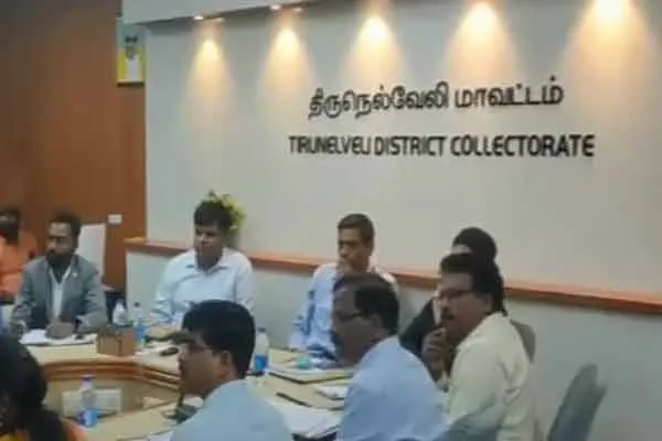 Rain and flood damage Central committee study on nellai