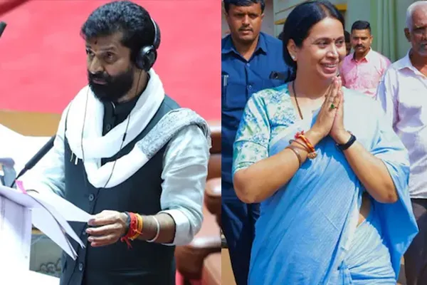 Karnataka woman minister criticized about BJP's CT Ravi