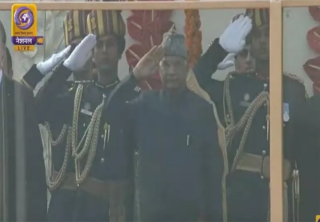71TH REPUBLIC DAY CELEBRATION IN DELHI AT RAJ PATH PARADE TAMILNADU CULTURAL 