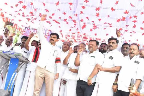 durai vaiko speech at MDMk Demonstration in madurai
