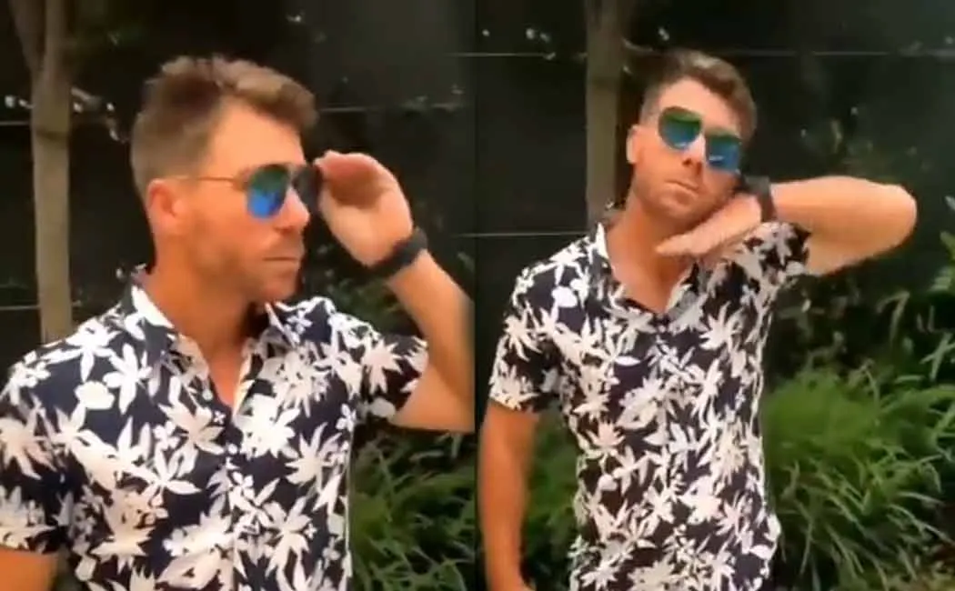 David Warner danced pushpa movie song goes viral social media 