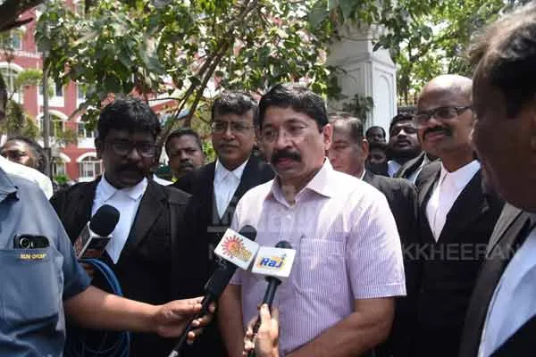 Dayanithimaran defamation case against Edappadi Palaniswami