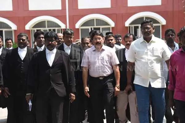 Edappadi Palaniswami appears in court