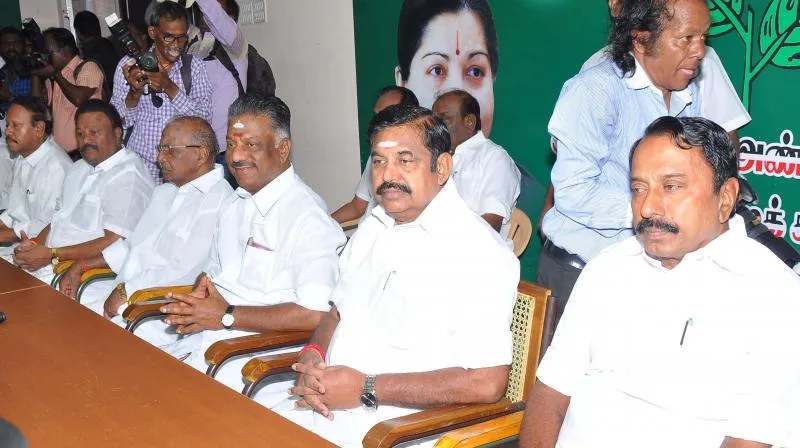 tamilnadu government invites all parties meeting deputy cm ops organised cm not participated