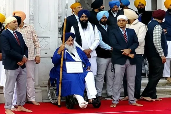 Punjab Former Deputy CM who cleaned the toilet for Punishment for during the reign
