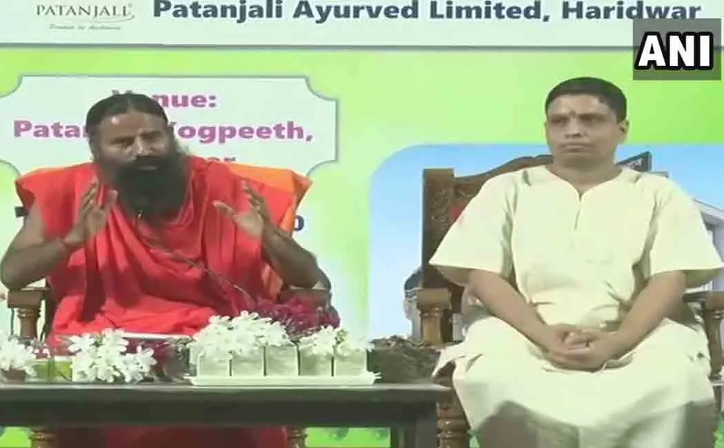 patanjali launches covinil to fight corona virus