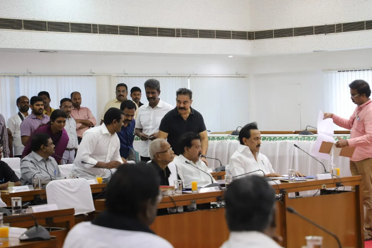 tamilnadu all parties meeting 10% quota support with deputy cm o.paneerselvam speech