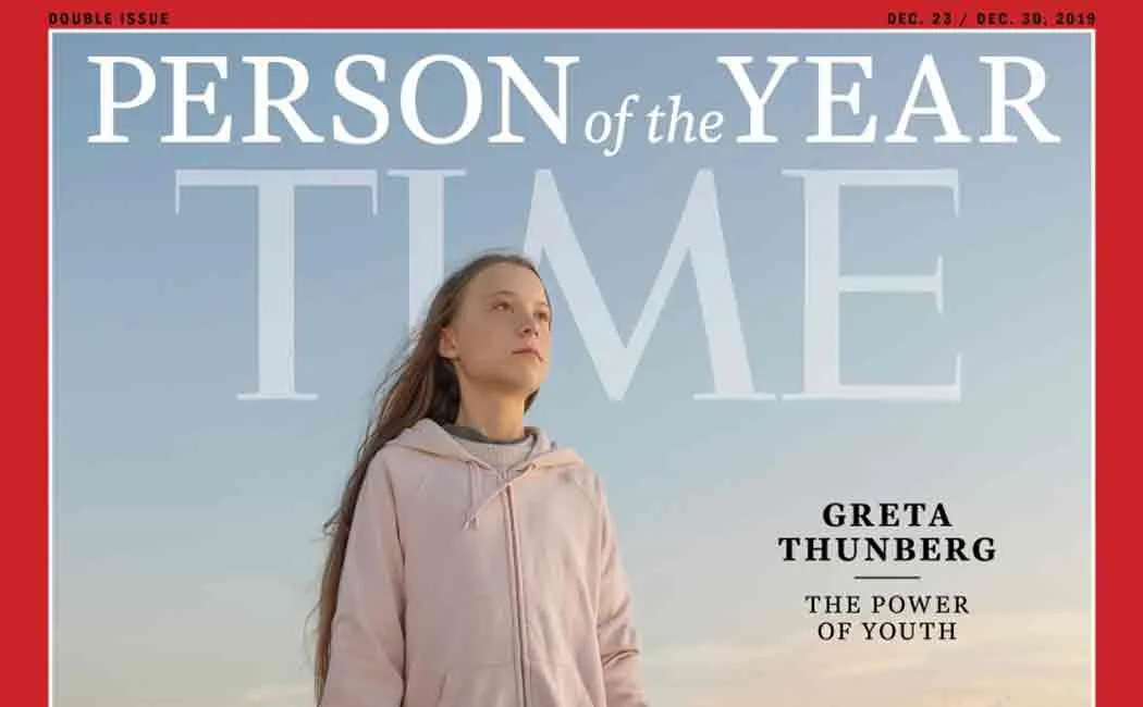 greta thunberg named as person of the year by times
