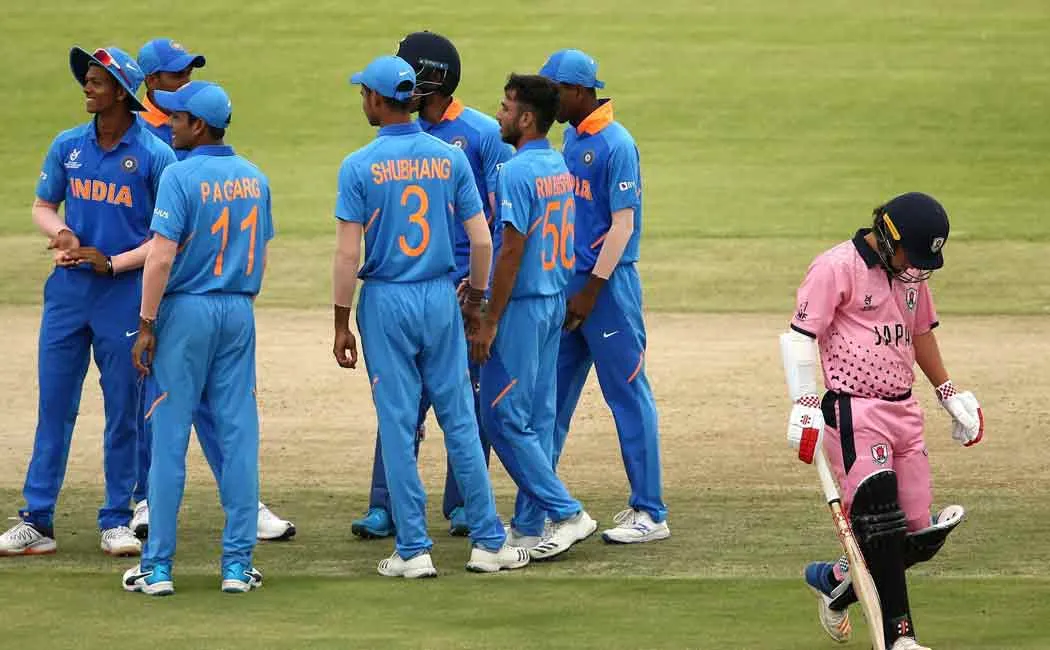 india versus japan under 19 worldcup match results
