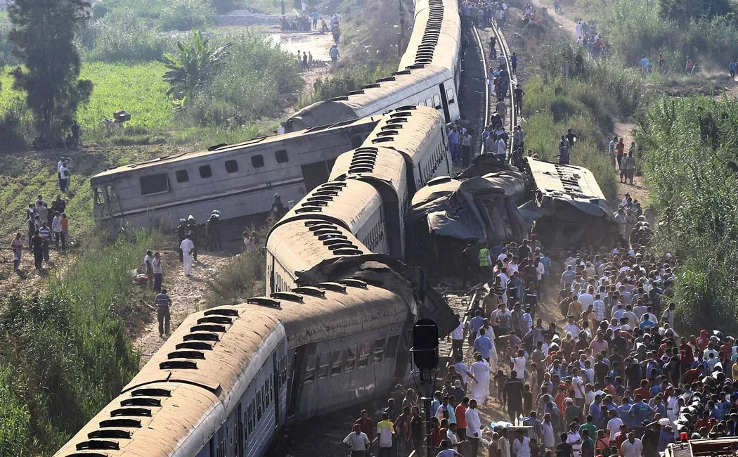 train accident in egypt
