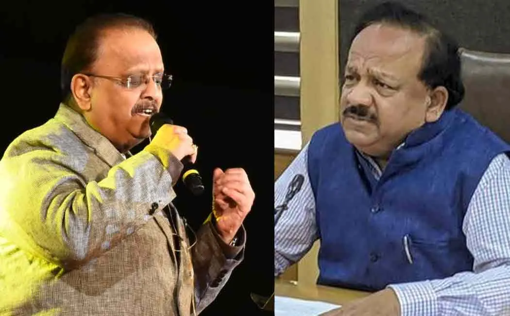 harsh vardhan about spb health