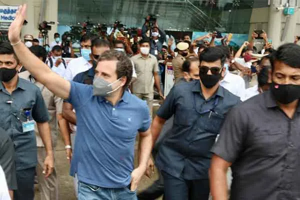 bjp rally on rahul's way to watch jallikattu