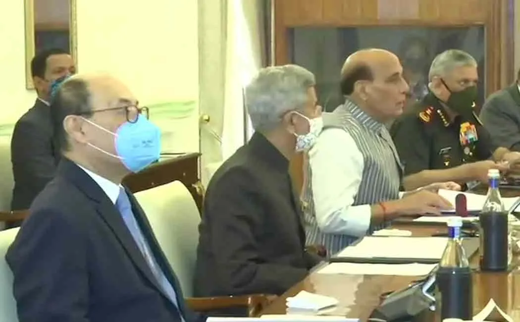India US Ministerial Dialogue underway at Hyderabad House