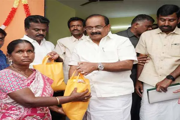 Minister Chakrapani says CM mk stalin is implementing countless projects as a guide for India