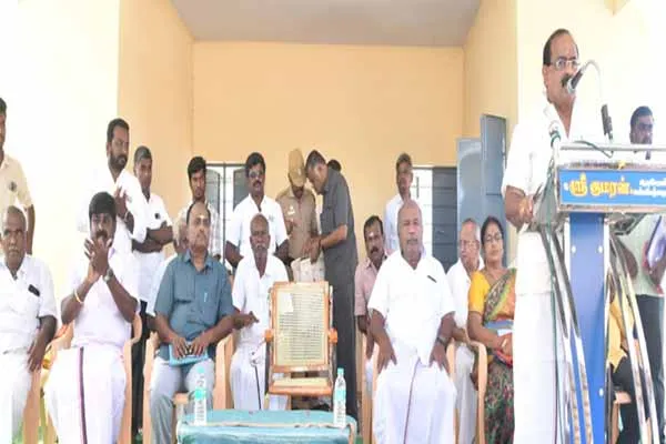 Minister Chakrapani says CM mk stalin is implementing countless projects as a guide for India