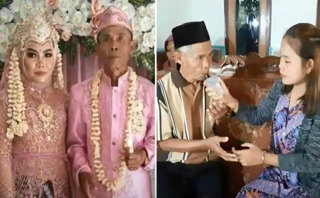 78 year old indonesian man files for divorce in 22 days after marriage with 17 year old girl