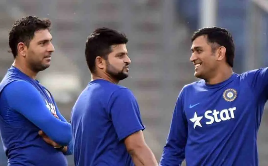 raina's response to yuvraj's comment on dhoni's captaincy