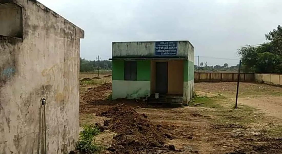 who illegally infects PVC pipeline through the state school premises dhasildar 