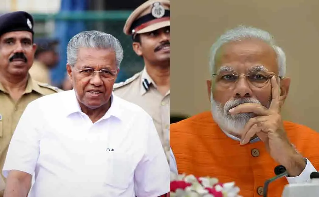 pinarayi vijayan tweet about modi and caa