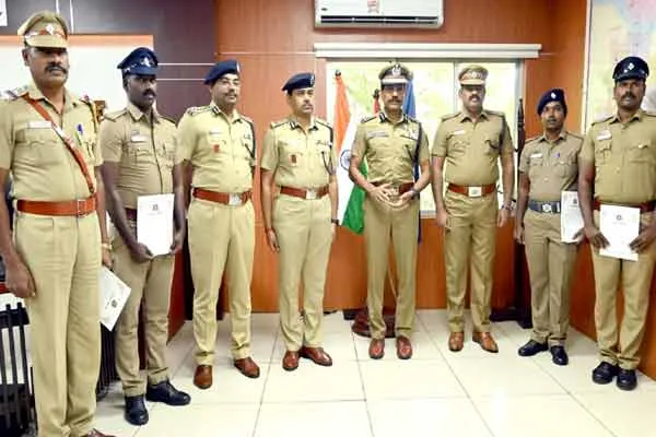 police dgp appreciate to police officers in ariyalur  