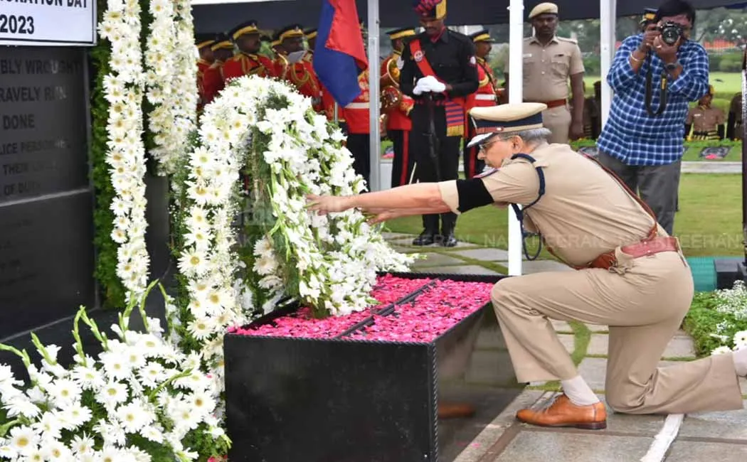 Salute to the sacrifices of policemen says Chief Minister M.K.Stalin