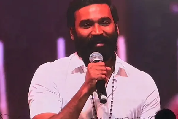 actor Dhanush says  It was a surprise when the artist called me this for the first time