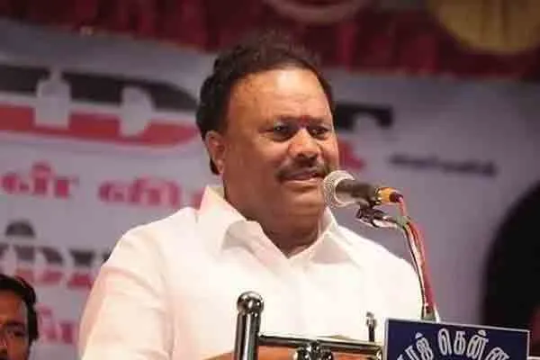 Dindigul Srinivasan says criticized tamilnadu bjp party