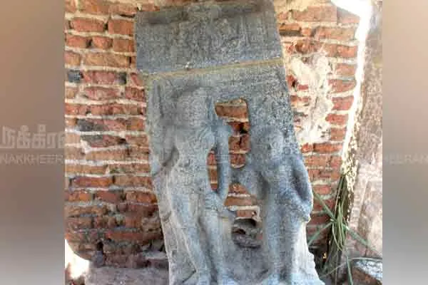 vijayanagara kingdom age bow warrior statue discovered in virudhunagar thirusuli area