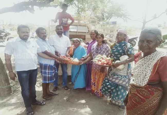 rs 20 lakhs vegetables labour son in namakkal district 