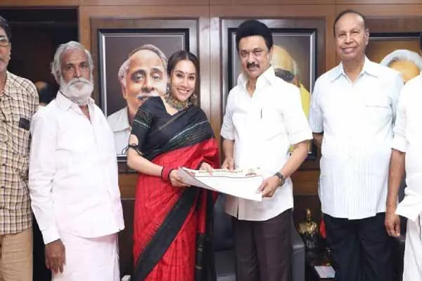 Divya Sathyaraj, who joined DMK, has an important responsibility
