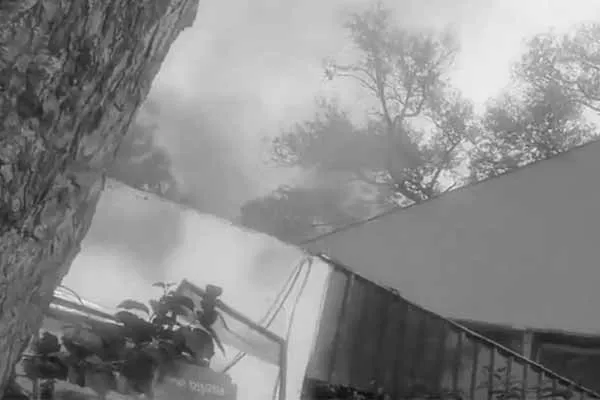 Fire in Delhi BJP office