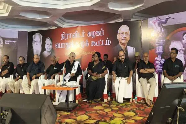 Reservation should be introduced in the private sector  K. veeramani