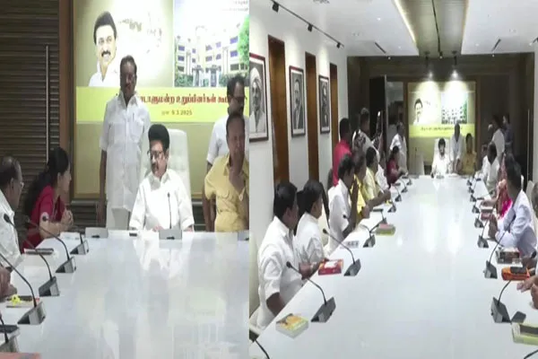 Revanth Reddy says Chief Minister M.K. Stalin has taken a great initiative at delimitation danger
