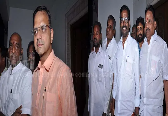 TAMILNADU LOCAL BODY ELECTION ADMK PARTY ALLIANCE MEETING 