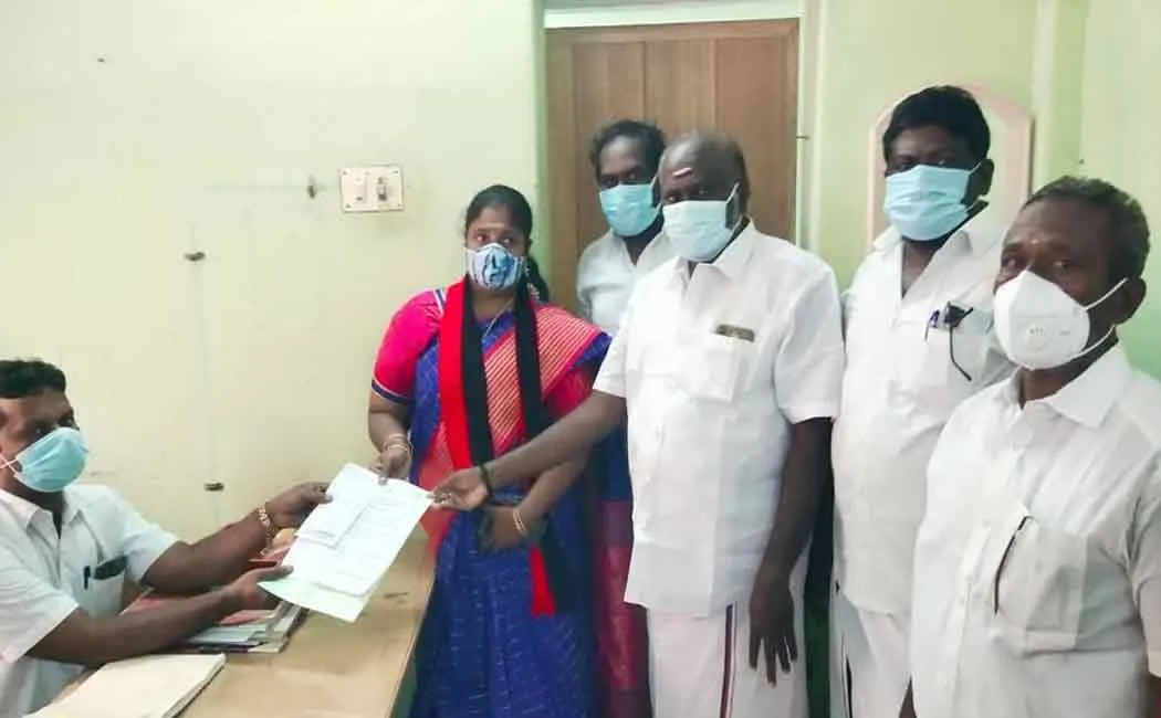 DMK has filed nominations before the list of candidates is released