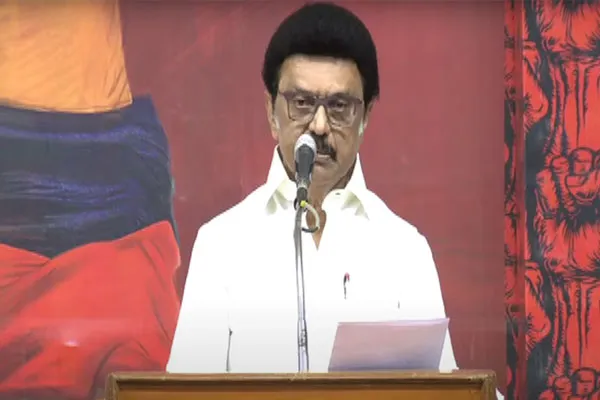 CM MK Stalin says Is Tamil Nadu a beggar state