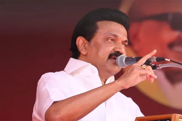 CM MK Stalin says BJP govt is sucking up labor and refusing to pay wages