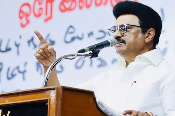 CM mk stalin says BJP govt has not taken even the slightest step to stop the Manipur incident