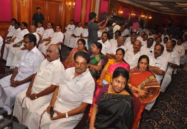tamilnadu local body election dmk party meeting chennai mk stalin
