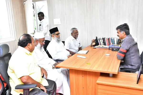 Durai Vaiko MP meeting with Tamil Nadu Jamaatul Ulama Sabha!