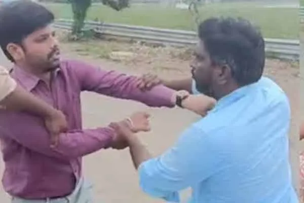 A truck driver assaulted a doctor in chennai