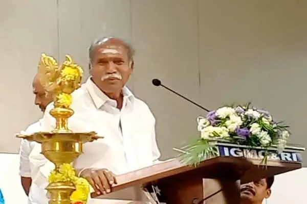 puducherry cm rangasamy participated in doctors three days conference