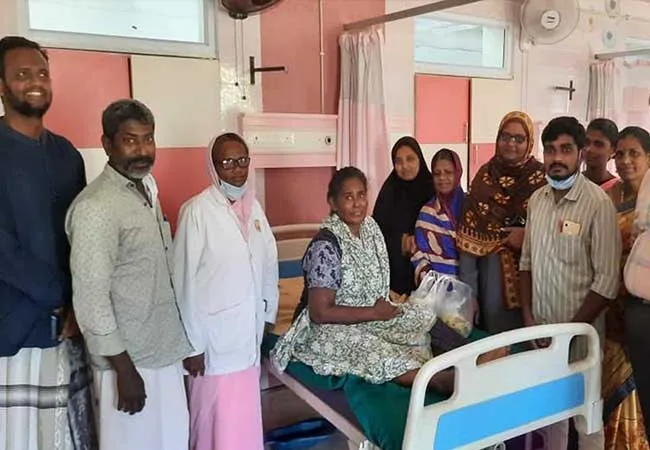 Arthritis transplant for the first time at the Keelakarai Government Hospital!