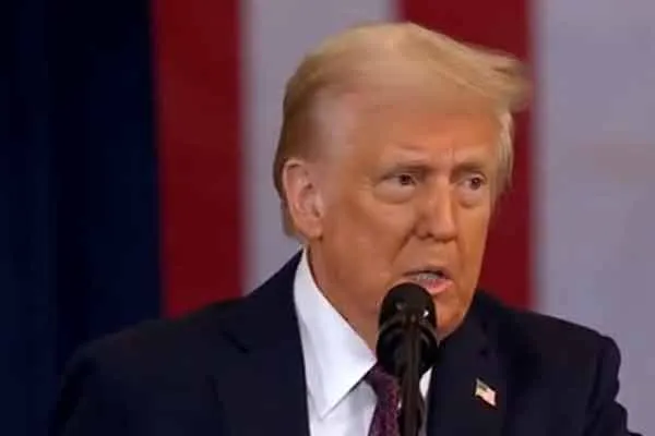  US President Trump's comment Proud