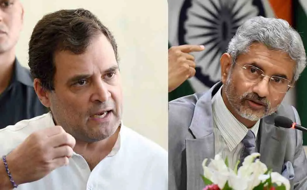 jaishankar answers rahul gandhis question