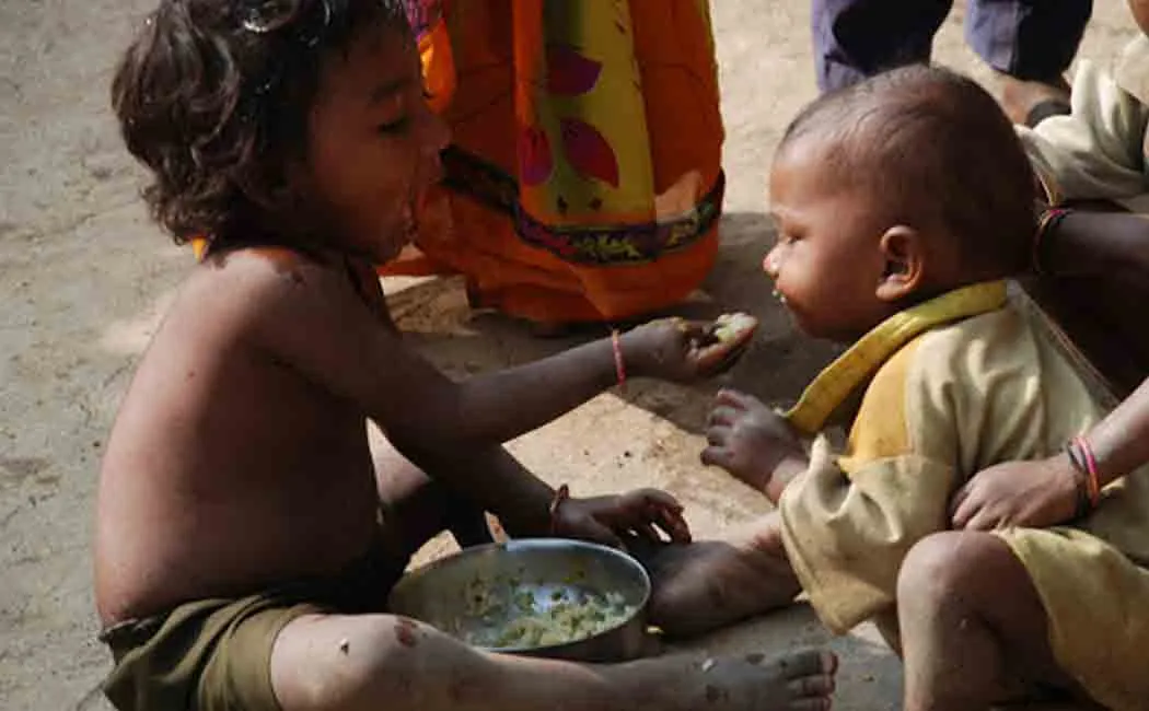 starvation amid lockdown in india