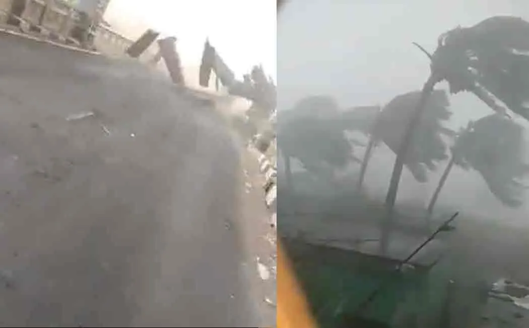 fani cyclone video